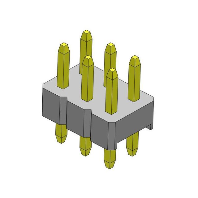 PIN HEADER, BOARD-TO-BOARD, 2.00