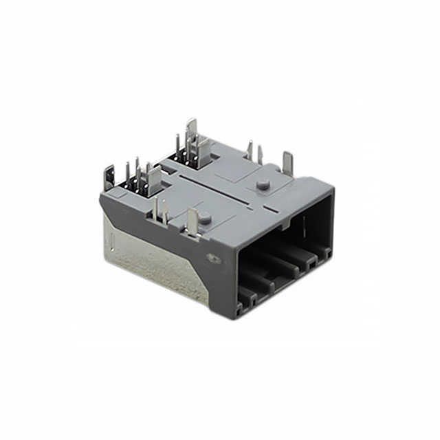 CONN PIN HEADER 8 POS R/A