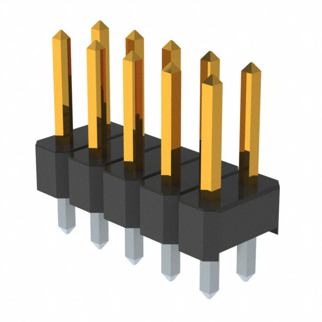 CONN HEADER VERT 10POS 2.54MM