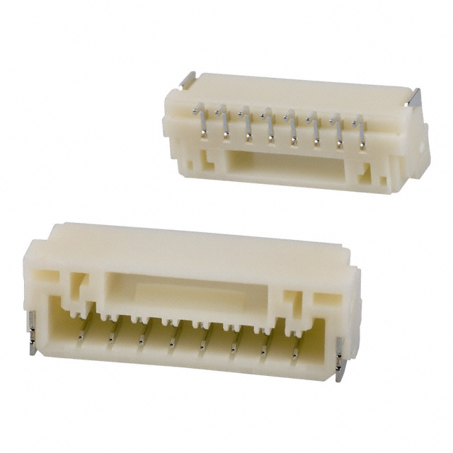 CONN HEADER SMD R/A 8POS 1.25MM