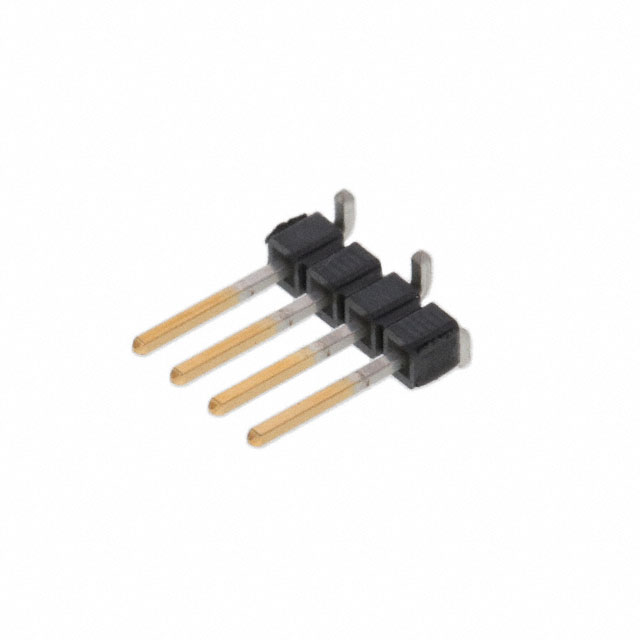 CONN HEADER SMD 4POS 2.54MM