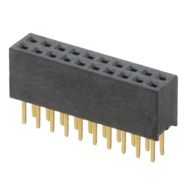CONN RCPT 20POS 0.05 GOLD PCB