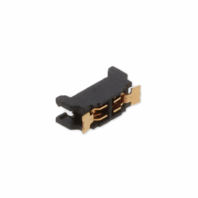 CONN RCPT 2POS 0.05 GOLD SMD R/A