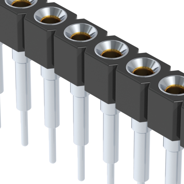 CONN SOCKET 23POS 0.1 GOLD PCB