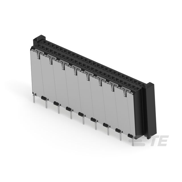 50-PIN, VERTICAL, SMT/THR