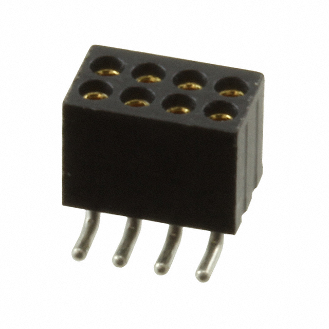 CONN SOCKET 8POS 0.05 GOLD SMD