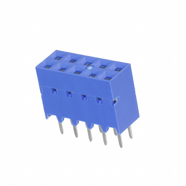 CONN RCPT 10POS 0.1 TIN PCB