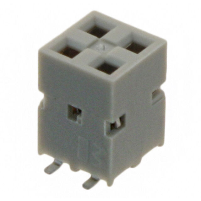 CONN RCPT 4POS 0.1 GOLD SMD