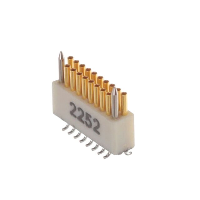 NANO 18 SKT FEMALE SMT W/ 2 GUID