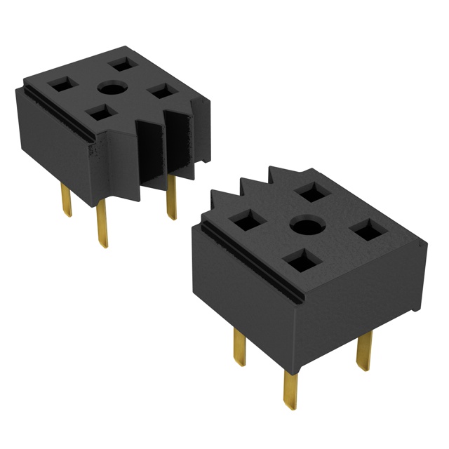 CONN RCPT 24POS 0.079 GOLD PCB