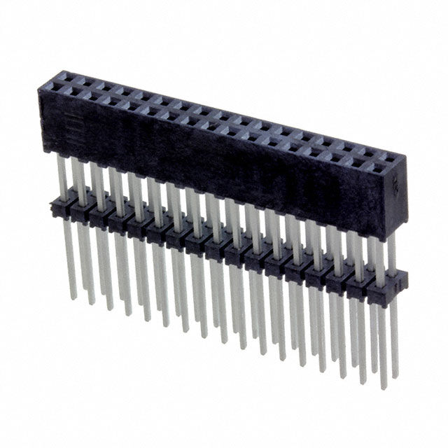 CONN SOCKET 34POS 0.079 GOLD PCB