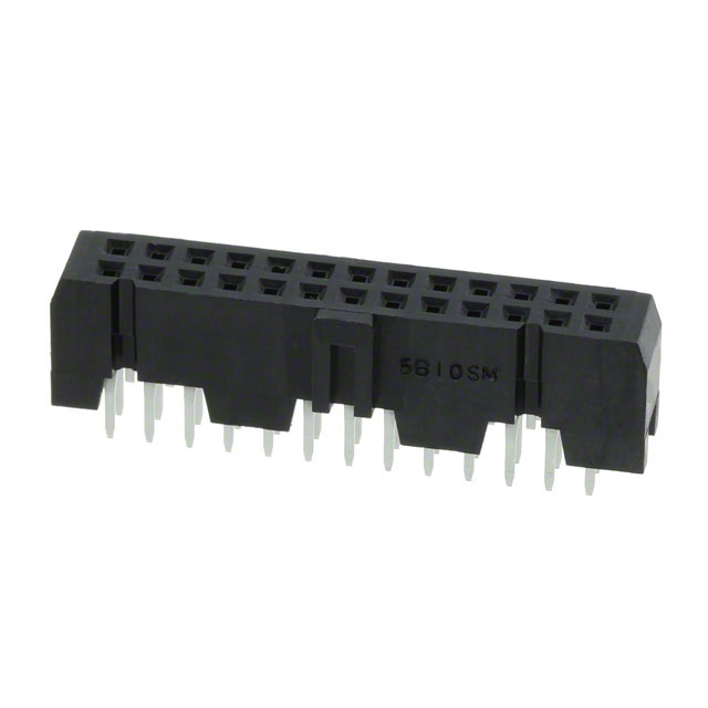 CONN RCPT 26POS 0.1 GOLD PCB