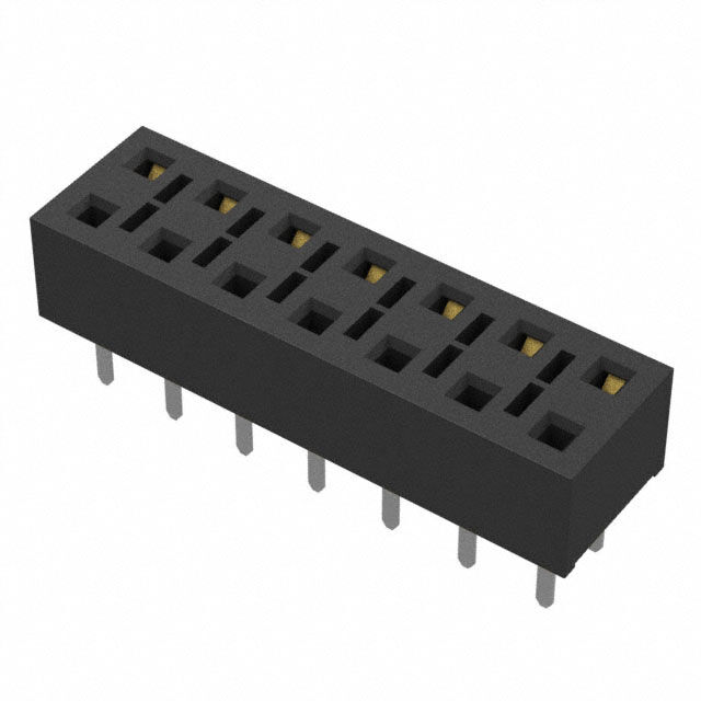 CONN RCPT 14POS 0.1 GOLD PCB
