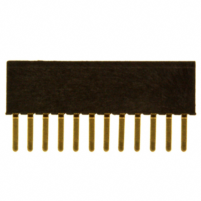 CONN HDR 12POS 0.05 GOLD PCB