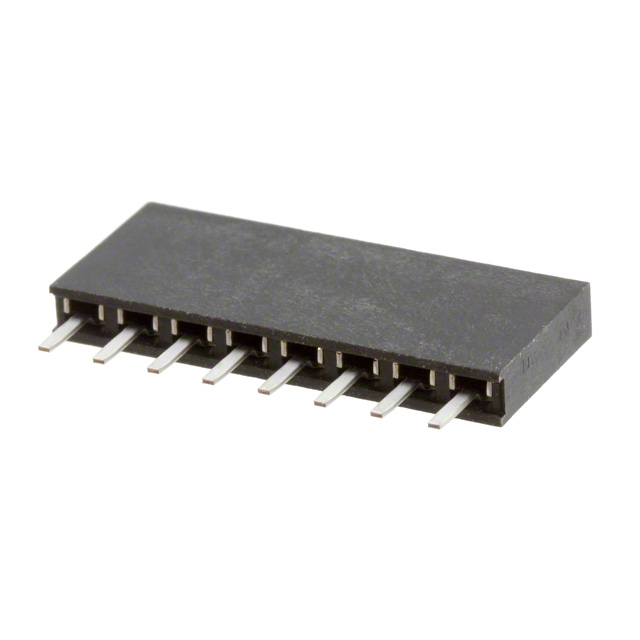 CONN RCPT 8POS 0.1 GOLD PCB