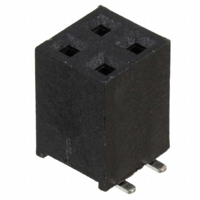 CONN RCPT 4POS 0.1 TIN SMD