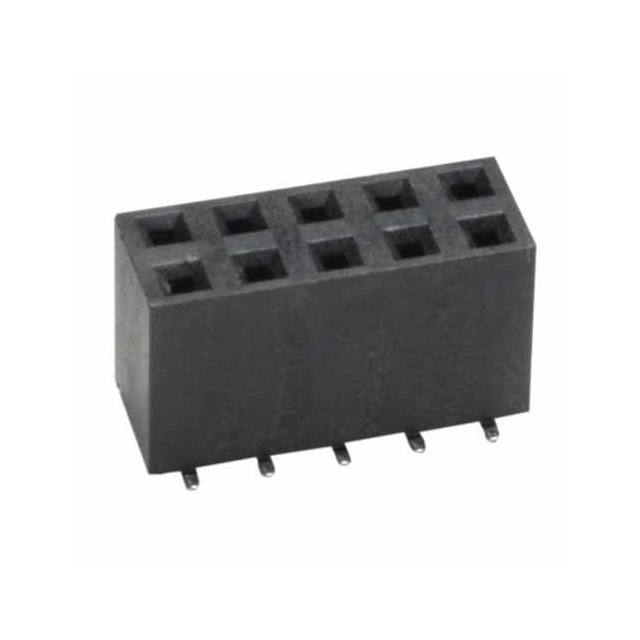 CONN RCPT 6POS 0.1 GOLD SMD