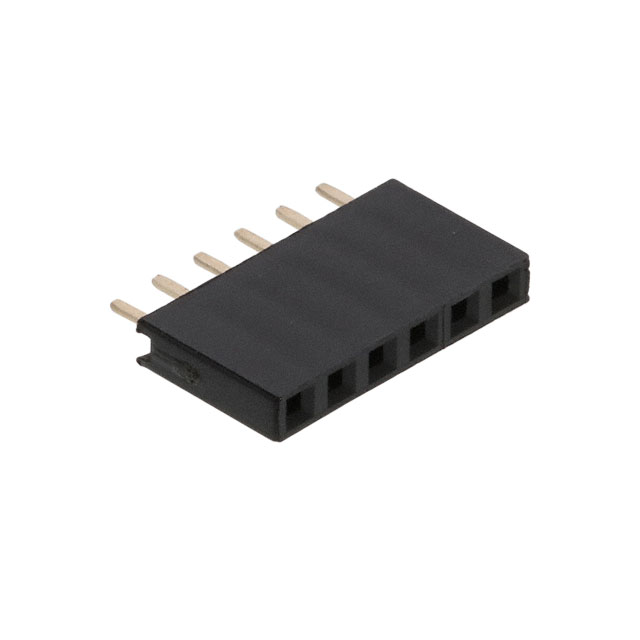 RECEPTACLE STRIP 6P 2.54MM PITCH