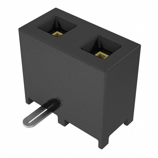 CONN RCPT 2POS 0.079 GOLD SMD