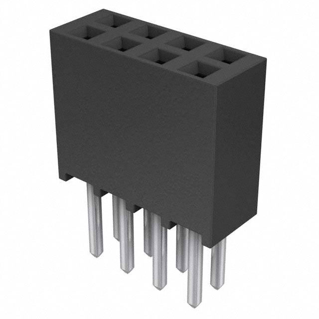 CONN RCPT 8POS 0.1 TIN PCB