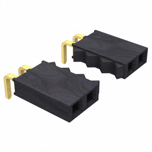 CONN RCPT 23POS 0.1 GOLD PCB R/A