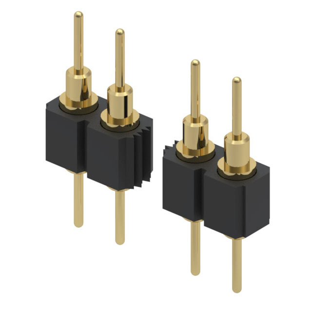 CONN HDR DIP POST 10POS GOLD