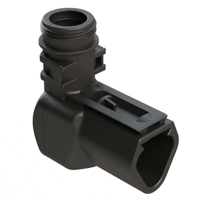 3 POSITION BACKSHELL,  90, INTER