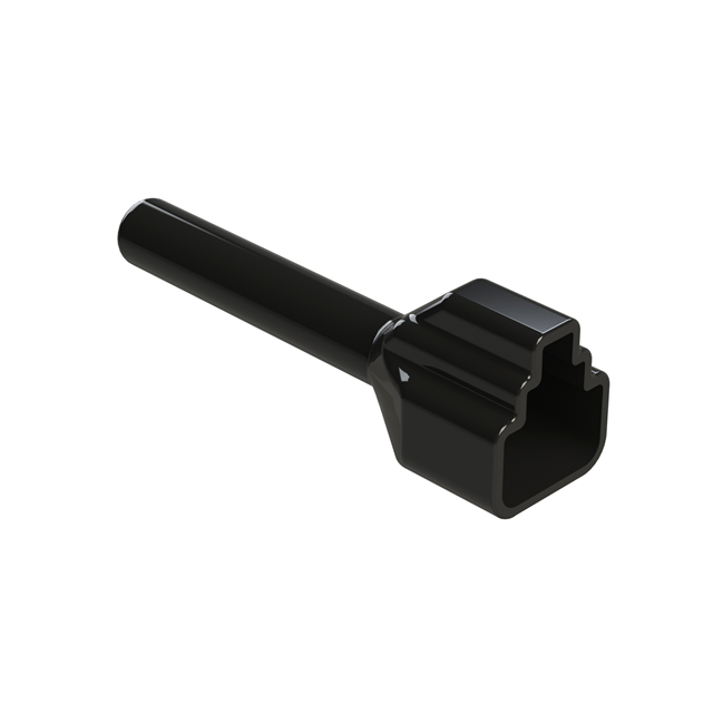 BOOT FOR 2 POSITION PLUGS, BLACK