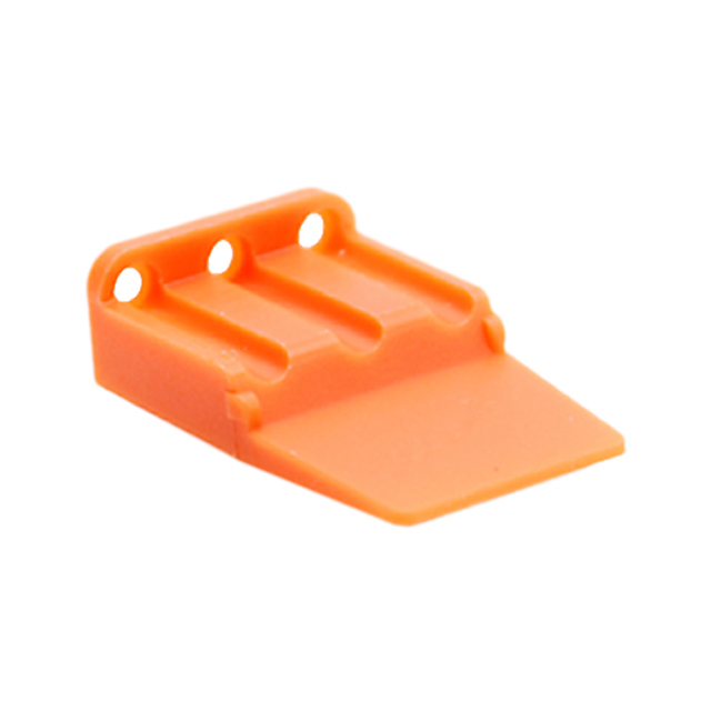 CONN PLUG WEDGE 3POS ORANGE