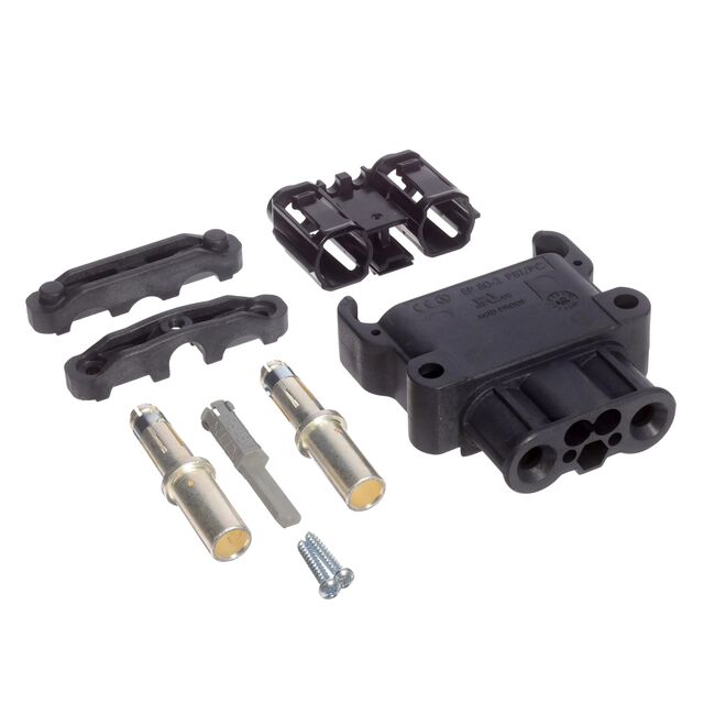 CONN SOCKET 4AWG CRIMP SILVER