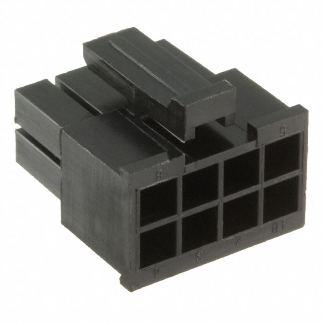CONN RCPT HSG 8POS 3.00MM