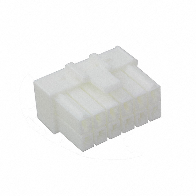 CONN PLUG HSG 12POS 3.96MM
