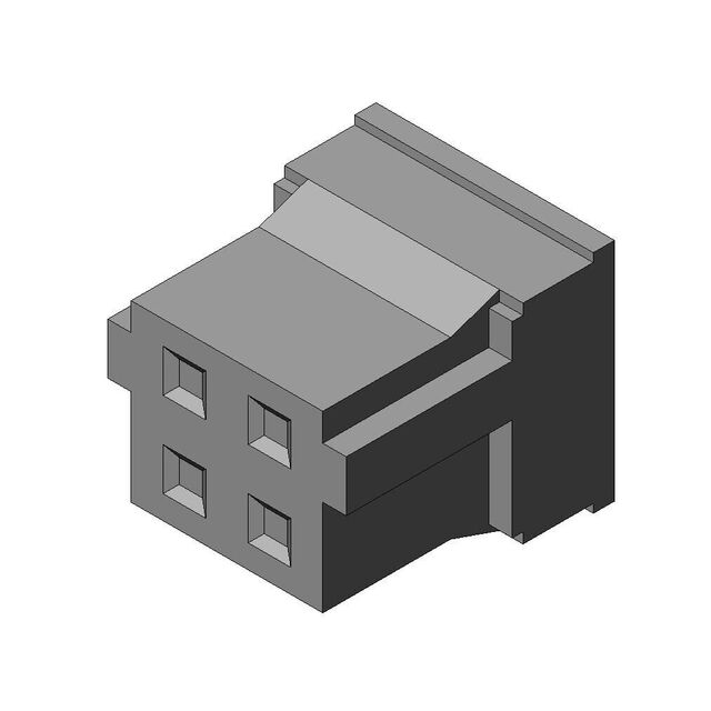 CONN RCPT HSG 4POS 2.00MM