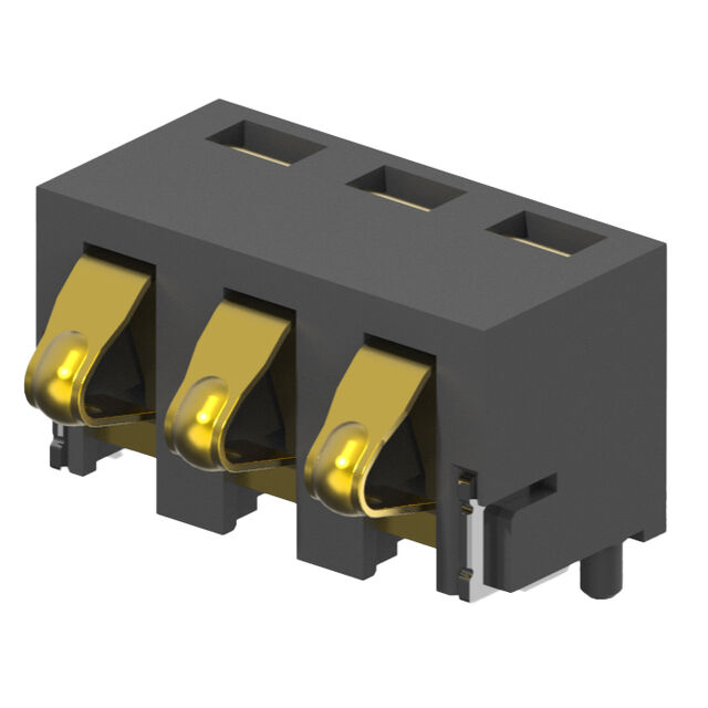 2.5MM PITCH RIGHT ANGLE 3POS GOL