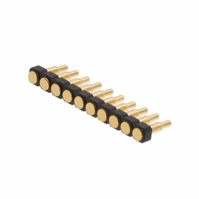 CONN SPRING PISTON 10POS SMD