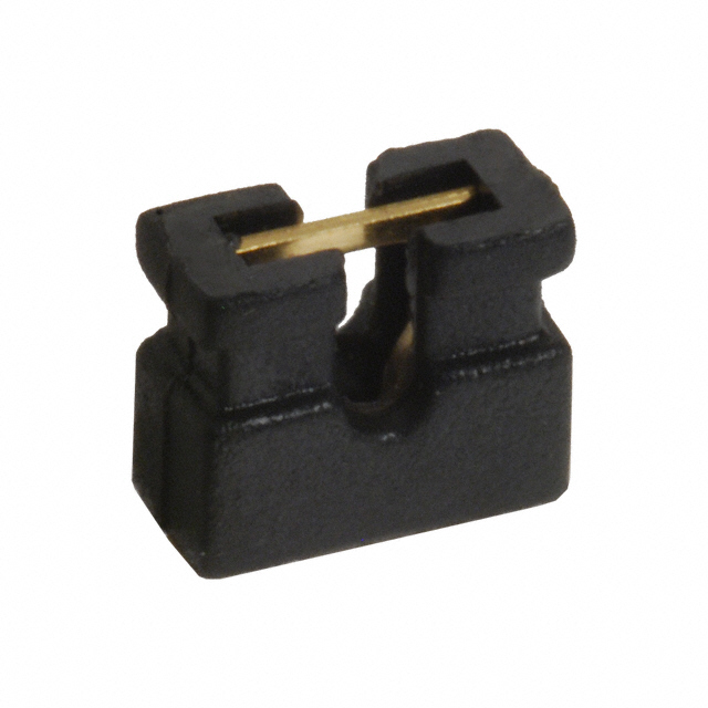 CONN SHUNT 2MM OPEN TOP AU 2POS