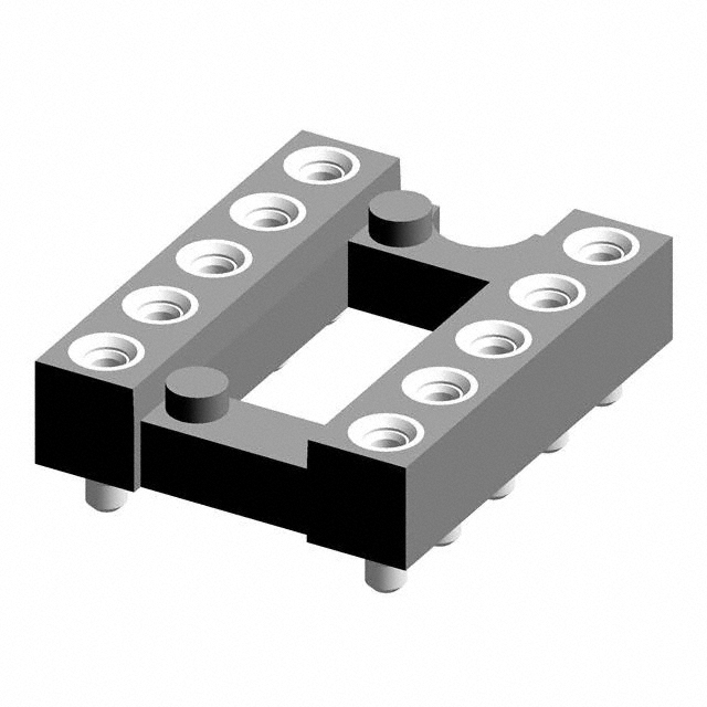 CONN IC DIP SOCKET 10POS GOLD