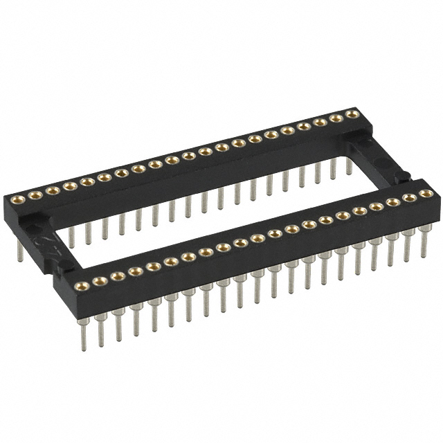 CONN IC DIP SOCKET 42POS GOLD