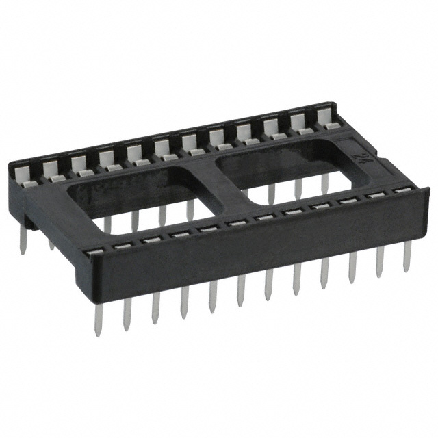 CONN IC DIP SOCKET 24POS TIN