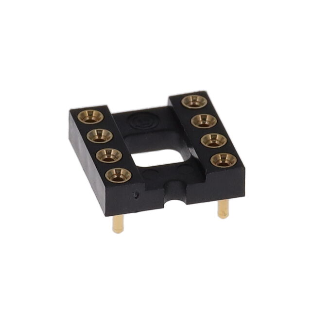 CONN IC DIP SOCKET 8POS GOLD