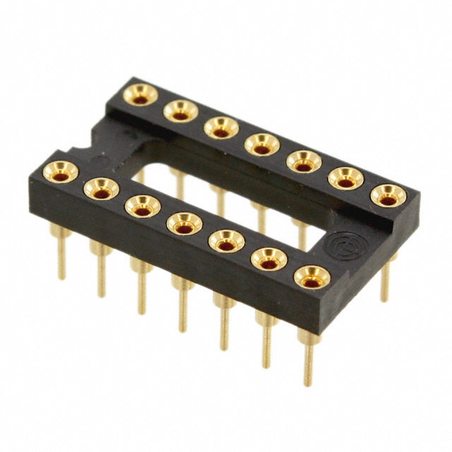 CONN IC DIP SOCKET 14POS GOLD