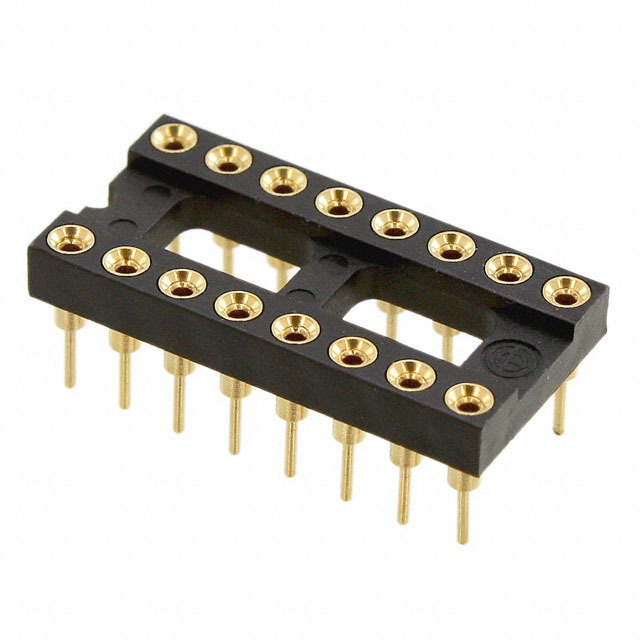 CONN IC DIP SOCKET 14POS GOLD