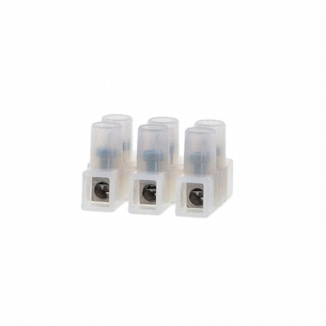 CONN TERM STRIP 3 POLES 8MM