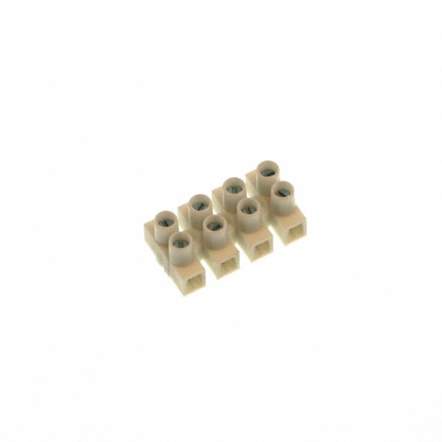 CONN TERM STRIP 4 POLES 8MM