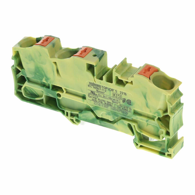 3-CONDUCTOR GROUND TERMINAL BLOC