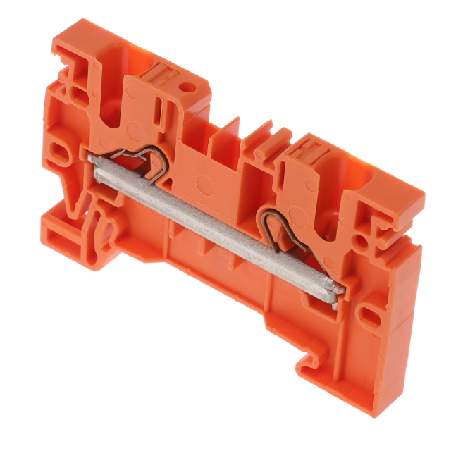 FEED THRU TB PUSH-INORANGE