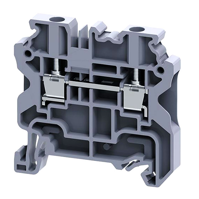 DIN TERM BLK SCREW FEED-THRU