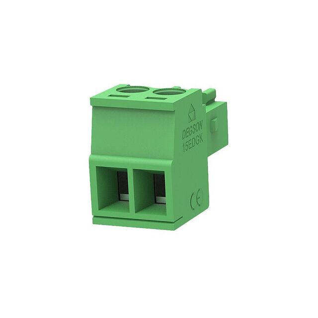 TERM BLOCK PLUG 2POS 3.81MM