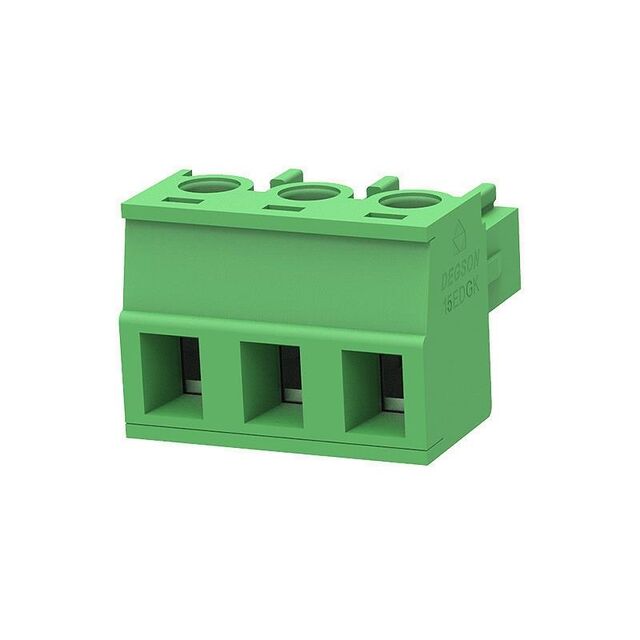 TERM BLOCK PLUG 3POS 5.08MM