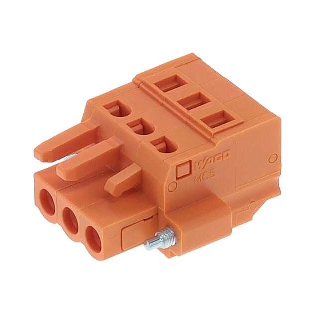 TERM BLOCK PLUG 3POS 5.08MM